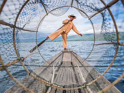 pêcheur d'inle