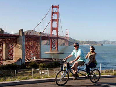 Balade à vélo sur le Golden Gate Bridge