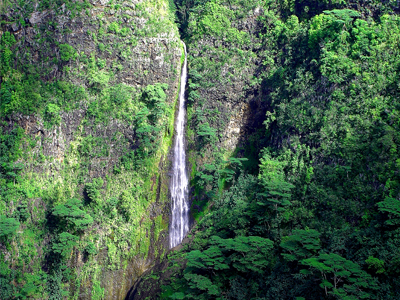 Cascade de Hakaui à Nuku Hiva