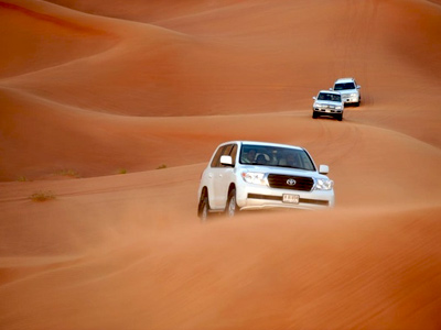 4x4 dans les dunes