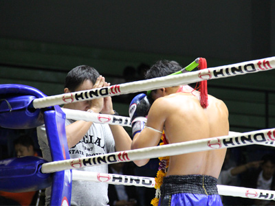 Match de Muay Thaï au Lumpinee Stadium