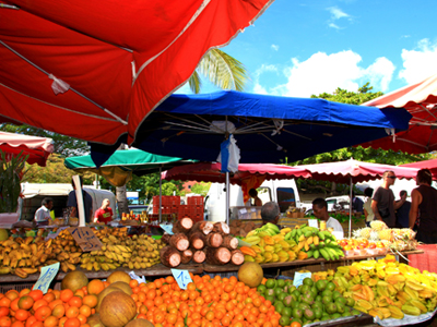 Marché de St Paul ©IRT