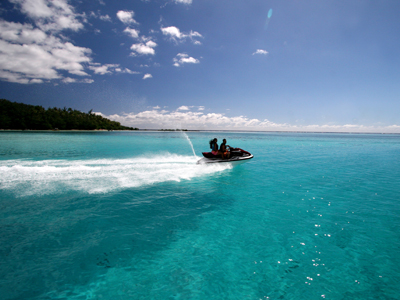 Tour de Bora Bora en jet ski